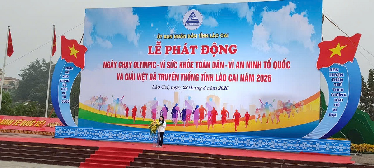 SỞ KHOA HỌC VÀ CÔNG NGHỆ TÍCH CỰC THAM GIA LỄ PHÁT ĐỘNG NGÀY CHẠY OLYMPIC TỈNH LÀO CAI NĂM 2026